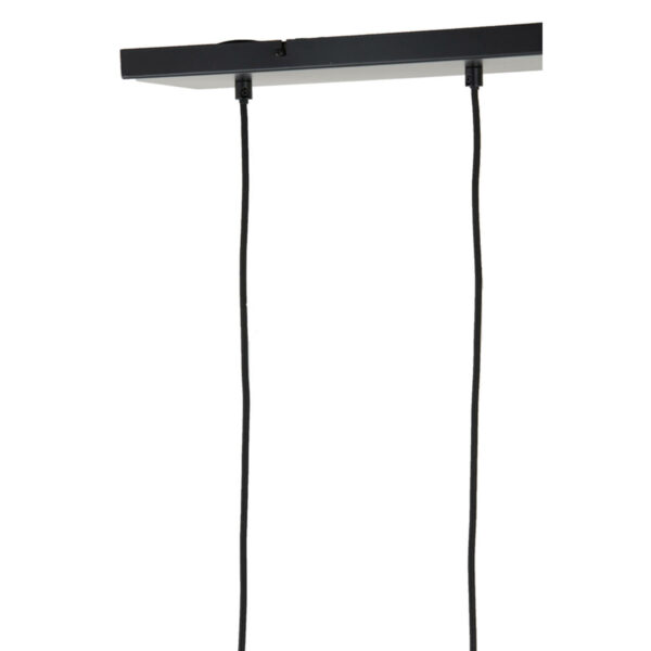 Hanglamp Rakel - Mat Zwart+helder Light & Living Hanglamp 2937612