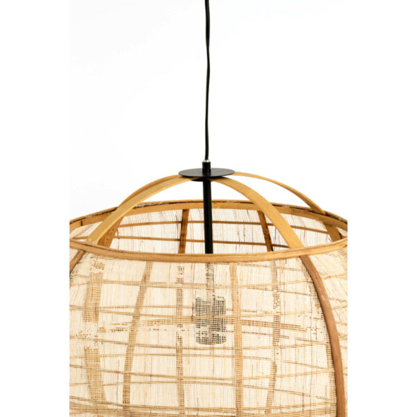 Hanglamp Reeva - Linnen Beige Light & Living Hanglamp 2972113