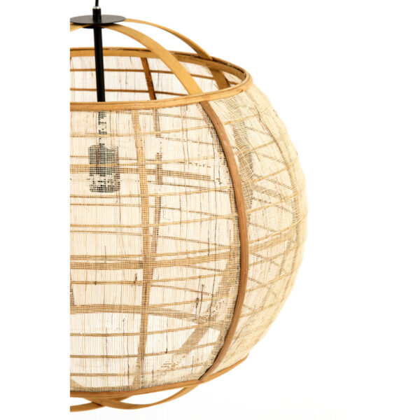 Hanglamp Reeva - Linnen Beige Light & Living Hanglamp 2972113