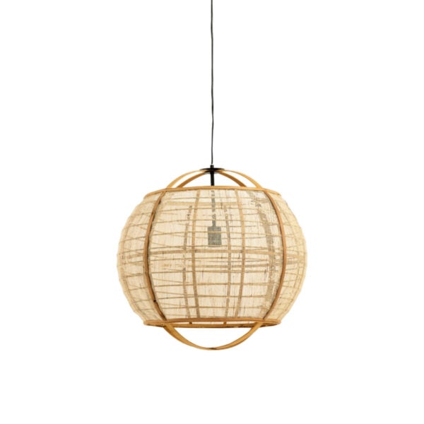 Hanglamp Reeva - Linnen Beige Light & Living Hanglamp 2972113