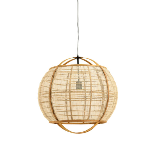 Hanglamp Reeva - Linnen Beige Light & Living Hanglamp 2972213