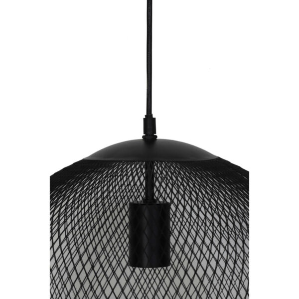 Hanglamp Reilley - Mat Zwart Light & Living Hanglamp 2924912