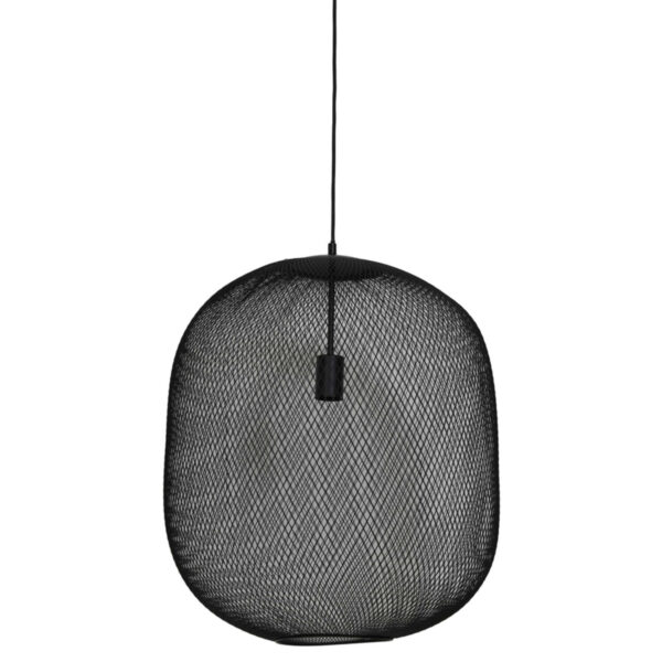 Hanglamp Reilley - Mat Zwart Light & Living Hanglamp 2924912