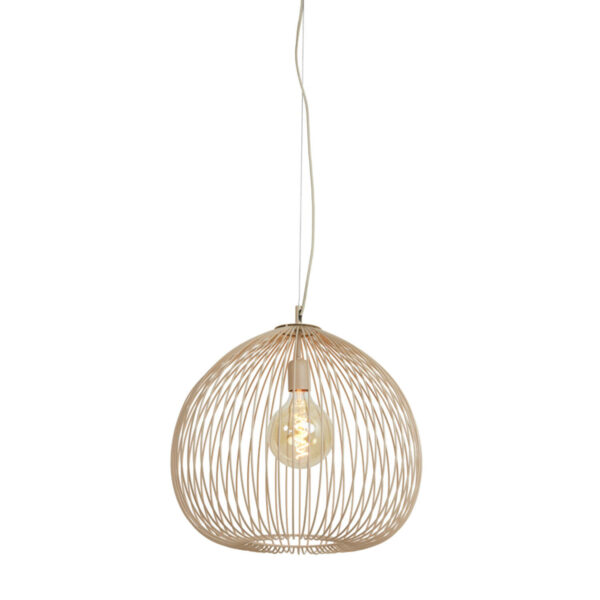 Hanglamp Rilana - Mat Beige Light & Living Hanglamp 2962013