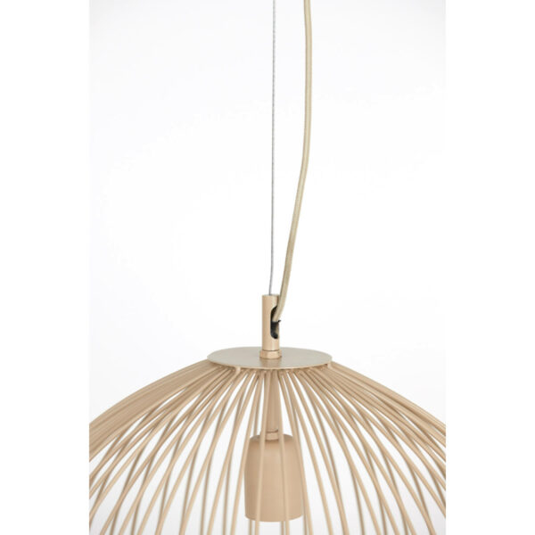 Hanglamp Rilana - Mat Beige Light & Living Hanglamp 2962013