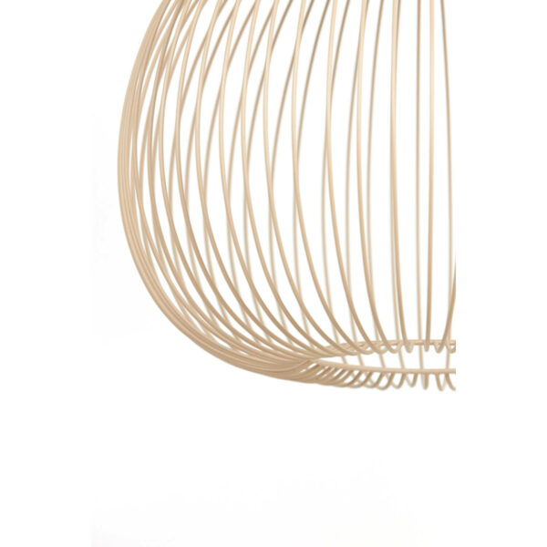 Hanglamp Rilana - Mat Beige Light & Living Hanglamp 2962013