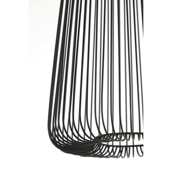 Hanglamp Rilanu - Mat Zwart Light & Living Hanglamp 2962312