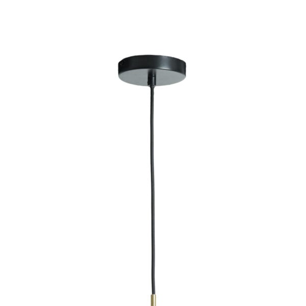 Hanglamp Solna - Antiek Brons+smoke Glas Light & Living Hanglamp 2969212