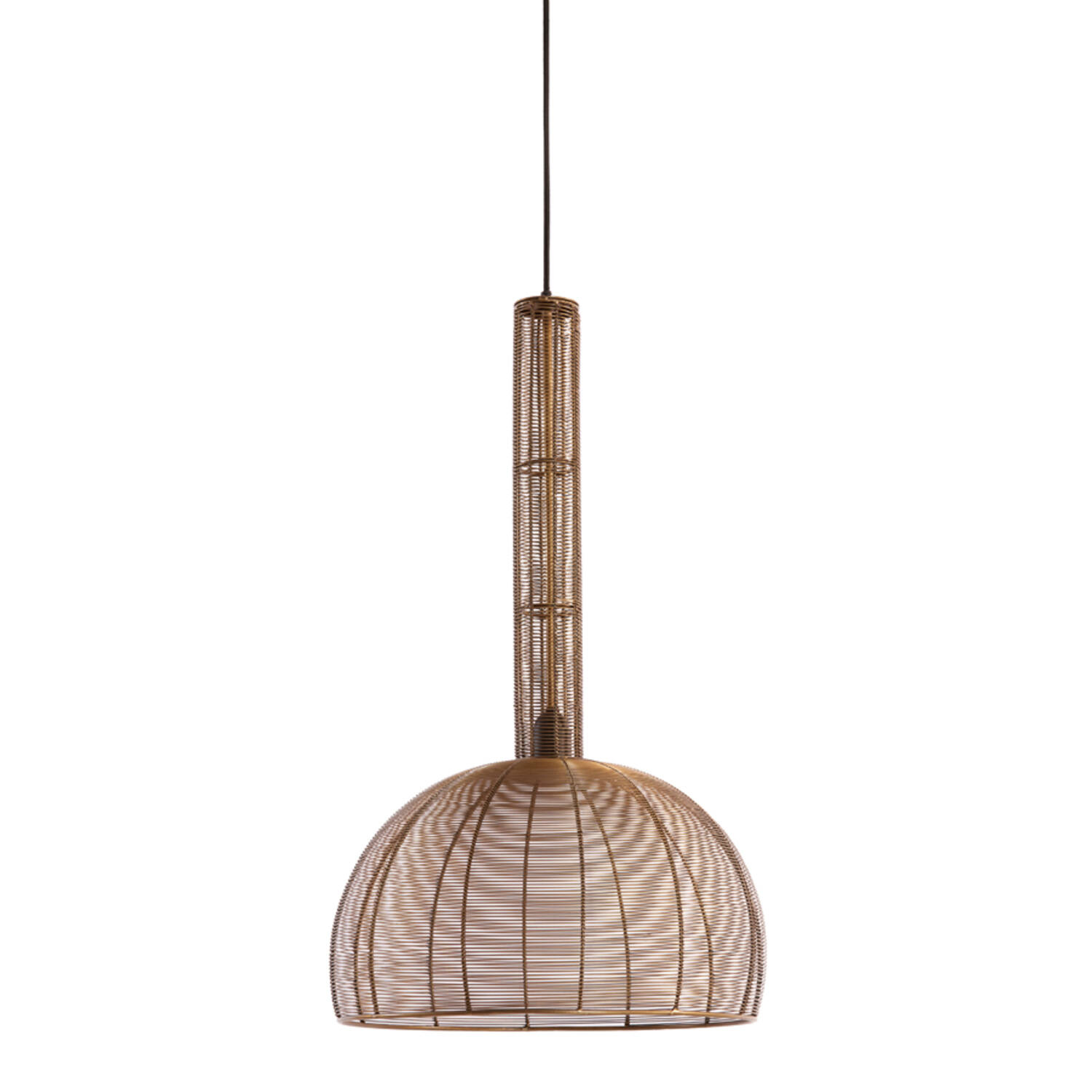 Light & Living Hanglamp Tartu 70cm hoog - Antiek Brons