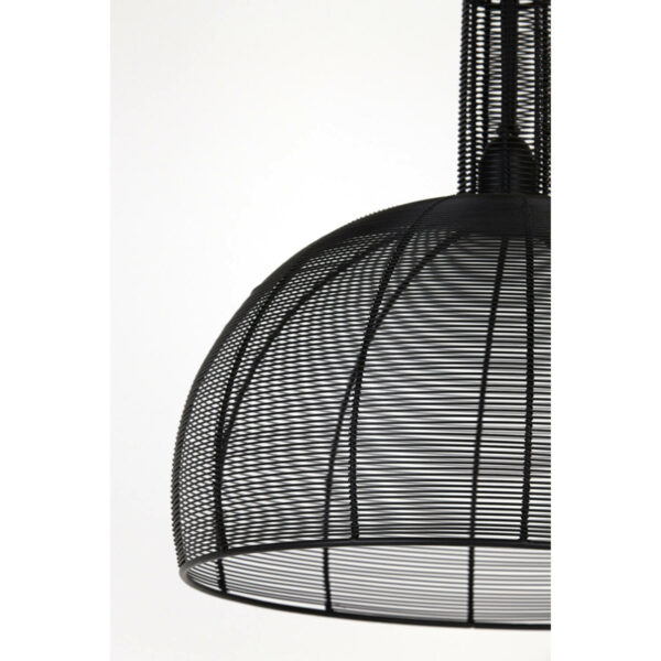 Hanglamp Tartu - Mat Zwart Light & Living Hanglamp 2968312