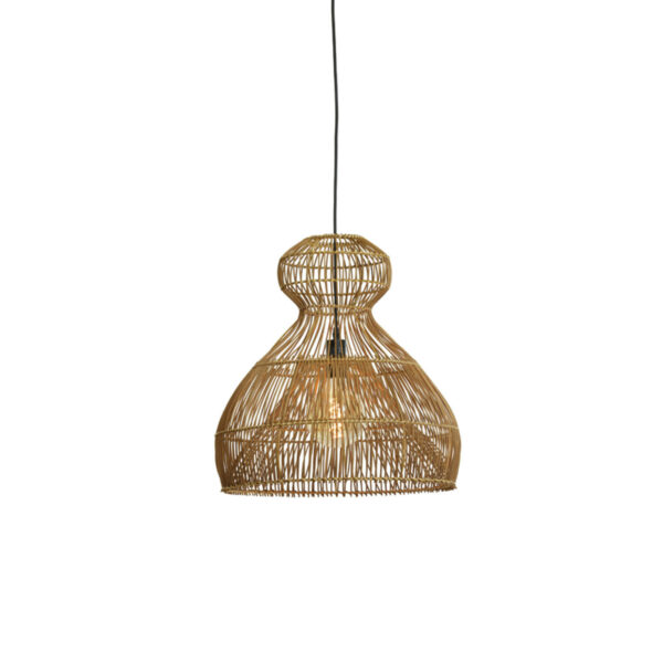 Hanglamp Vime - Rotan Donker Bruin Light & Living Hanglamp 2963218