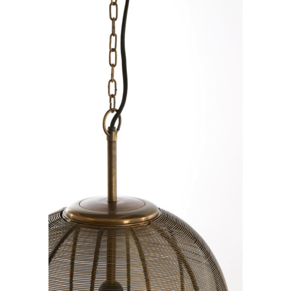 Hanglamp Yaelle - Antiek Brons Light & Living Hanglamp 2969718