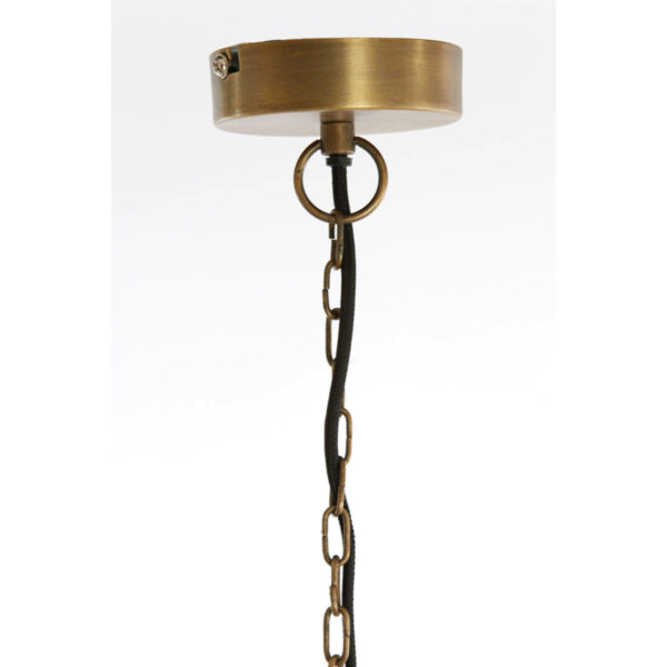 Hanglamp Yaelle - Antiek Brons Light & Living Hanglamp 2969718