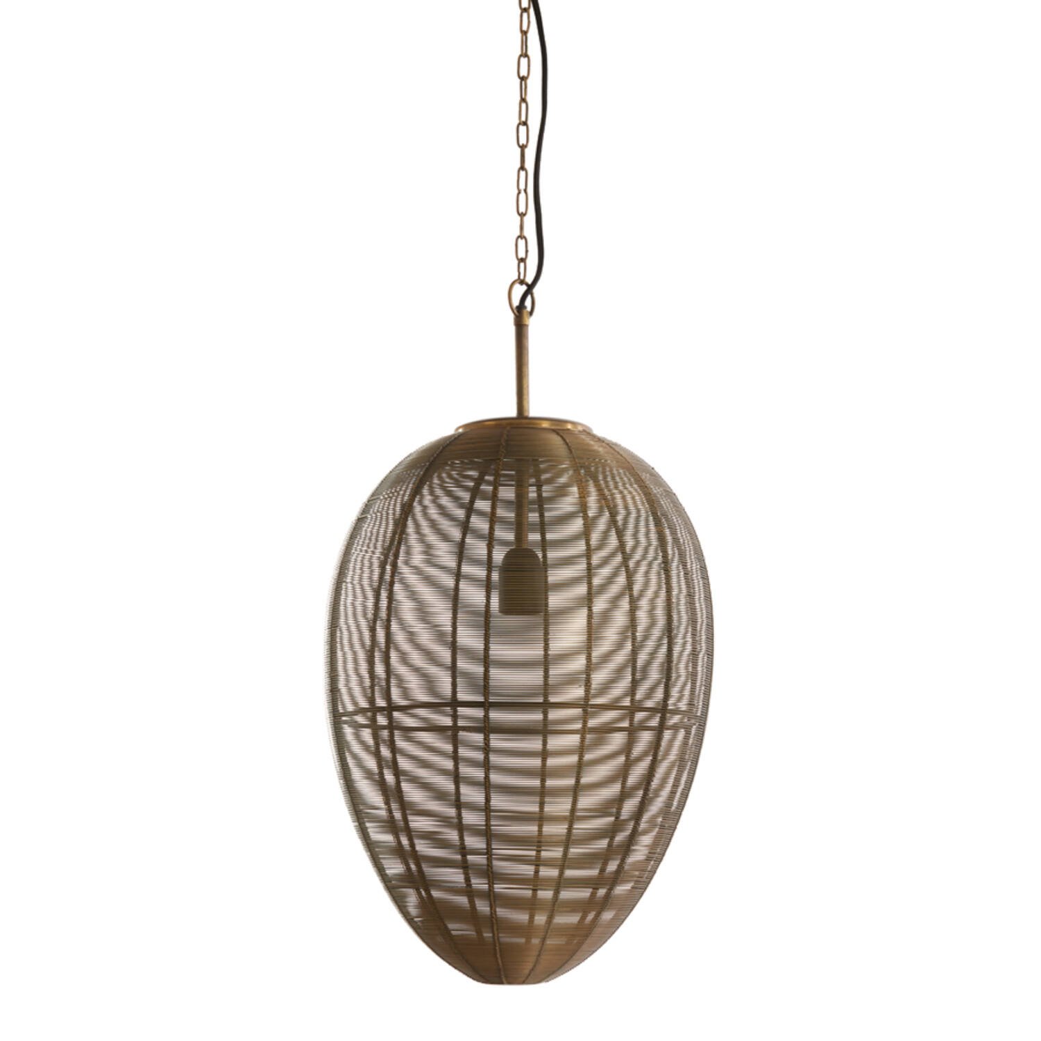 Hanglamp Yaelle - Antiek Brons Light & Living Hanglamp 2969718