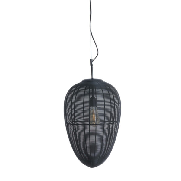 Hanglamp Yaelle - Mat Zwart Light & Living Hanglamp 2969712