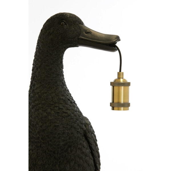 Tafellamp Duck - Zwart Light & Living Tafellamp 1879912