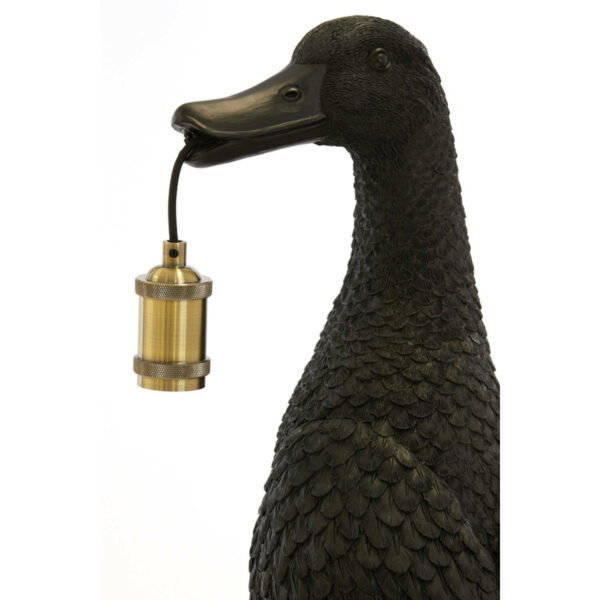 Tafellamp Duck - Zwart Light & Living Tafellamp 1879912