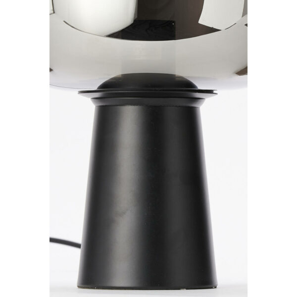 Tafellamp Maysony - Smoke Glas+mat Zwart Light & Living Tafellamp 1865012