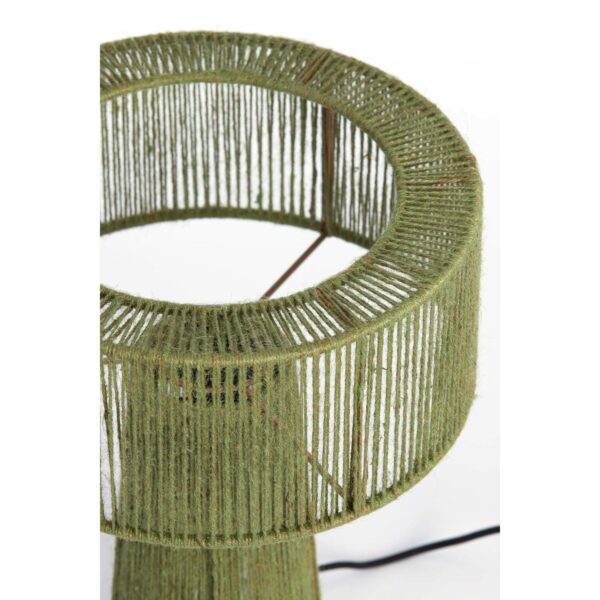 Tafellamp Selva - Jute Groen Light & Living Tafellamp 1883881