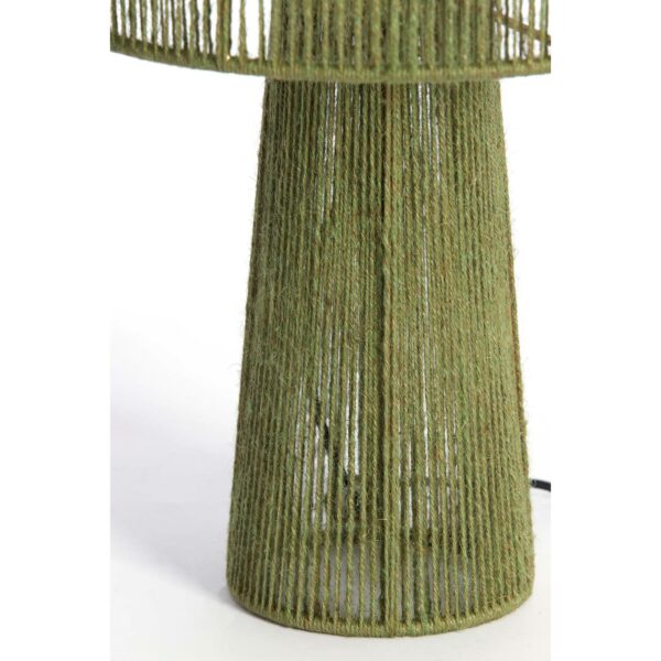 Tafellamp Selva - Jute Groen Light & Living Tafellamp 1883881