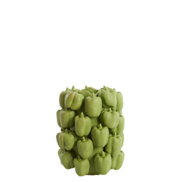 Vaas Bellpepper - Keramiek Mat Groen Light & Living Vaas 5879048