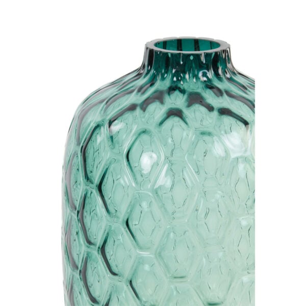 Vaas Carino - Glas Turquoise Light & Living Vaas 5988593