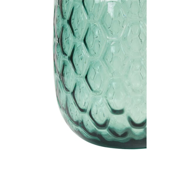 Vaas Carino - Glas Turquoise Light & Living Vaas 5988593