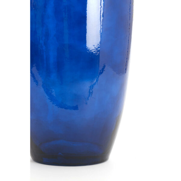 Vaas Imano - Glas Glans Blauw Light & Living Vaas 5840780