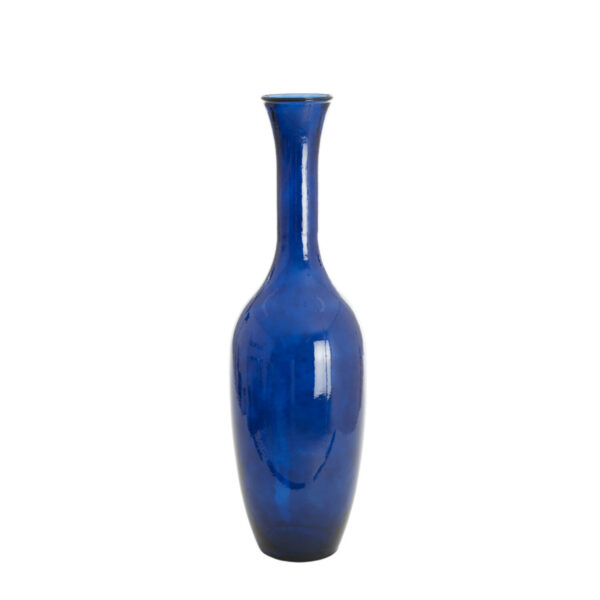 Vaas Imano - Glas Glans Blauw Light & Living Vaas 5840780