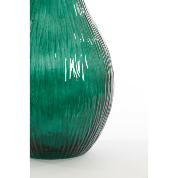 Vaas Jutha - Glas Donker Groen Light & Living Vaas 5840576