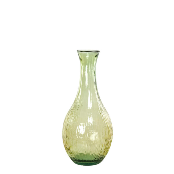 Vaas Jutha - Glas Glans Licht Geel Light & Living Vaas 5840503