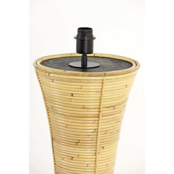 Vloerlamp Bupak - Rotan Naturel Light & Living Vloerlamp 1873384