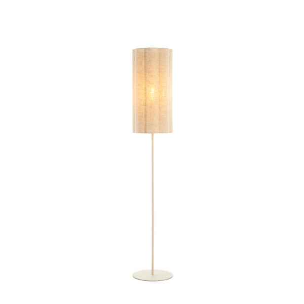 Vloerlamp Fringe - Naturel+crème Light & Living Vloerlamp 1884924