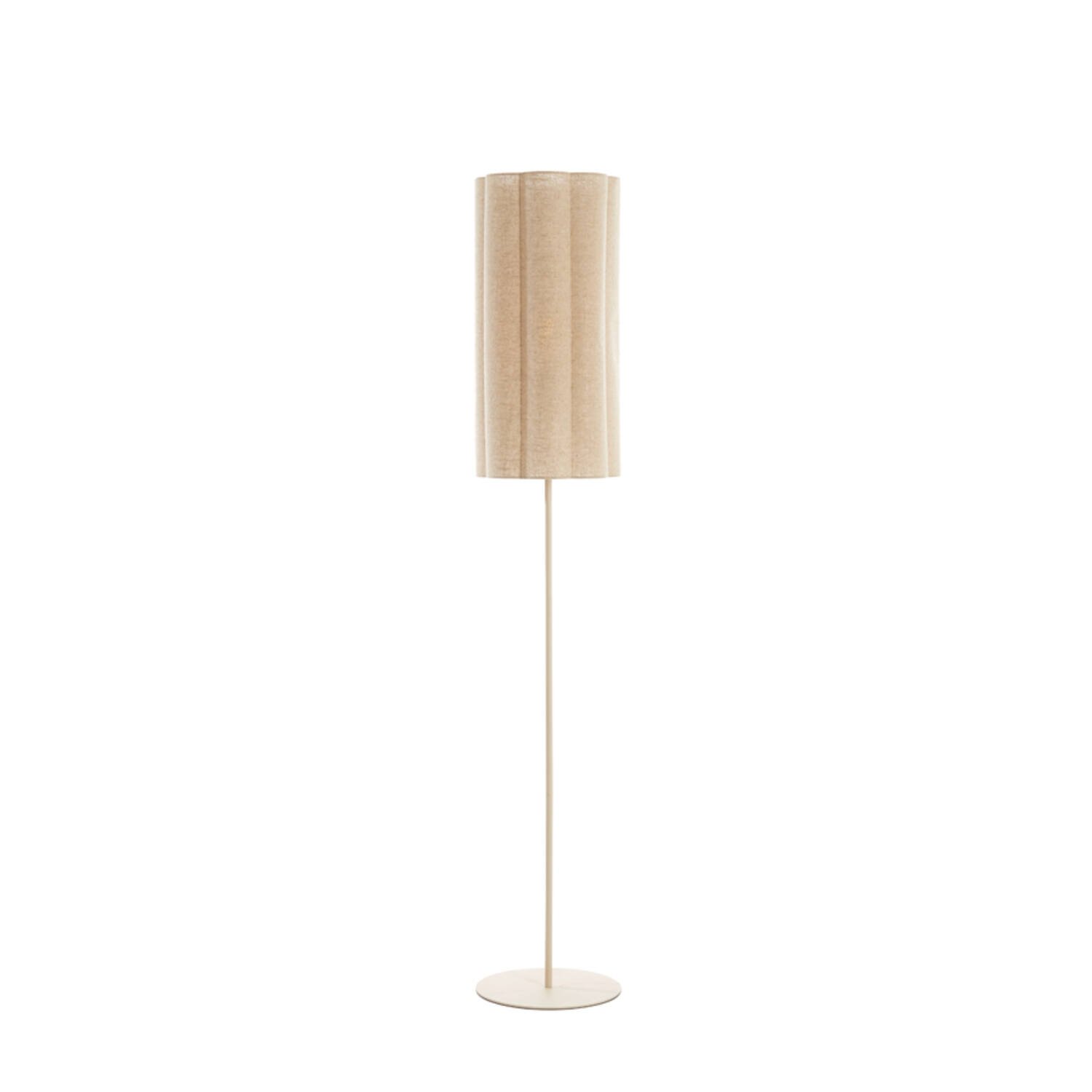 Vloerlamp Fringe - Naturel+crème Light & Living Vloerlamp 1884924