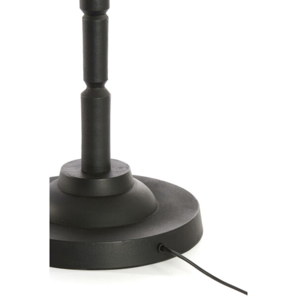 Vloerlamp Kabati - Mat Zwart Light & Living Vloerlamp 8215812