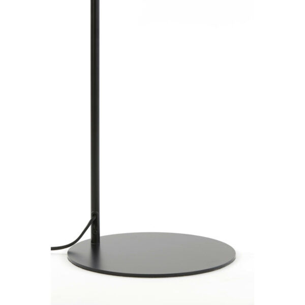 Vloerlamp Lekar - Zwart+smoke Glas Hoog Light & Living Vloerlamp 1871465