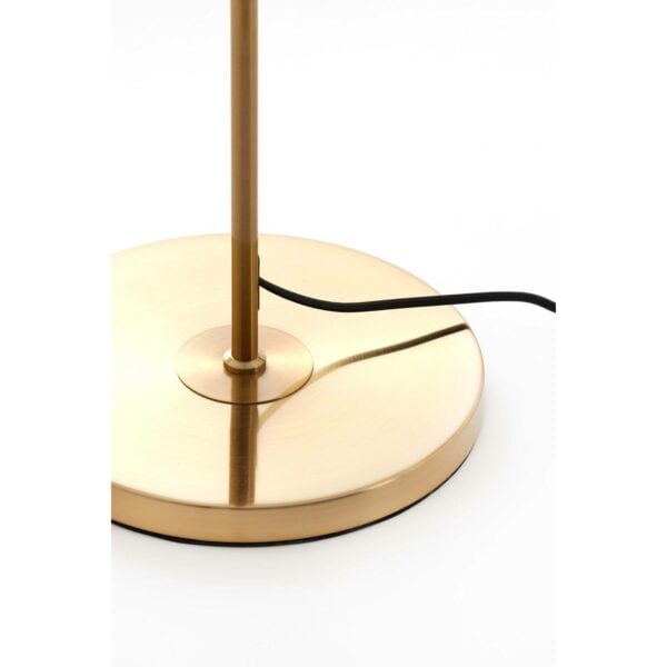 Vloerlamp Medina - Glas Smoke+goud Light & Living Vloerlamp 1882665