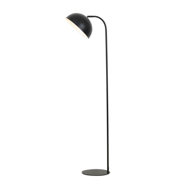 Vloerlamp Mette - Mat Zwart Light & Living Vloerlamp 1858712