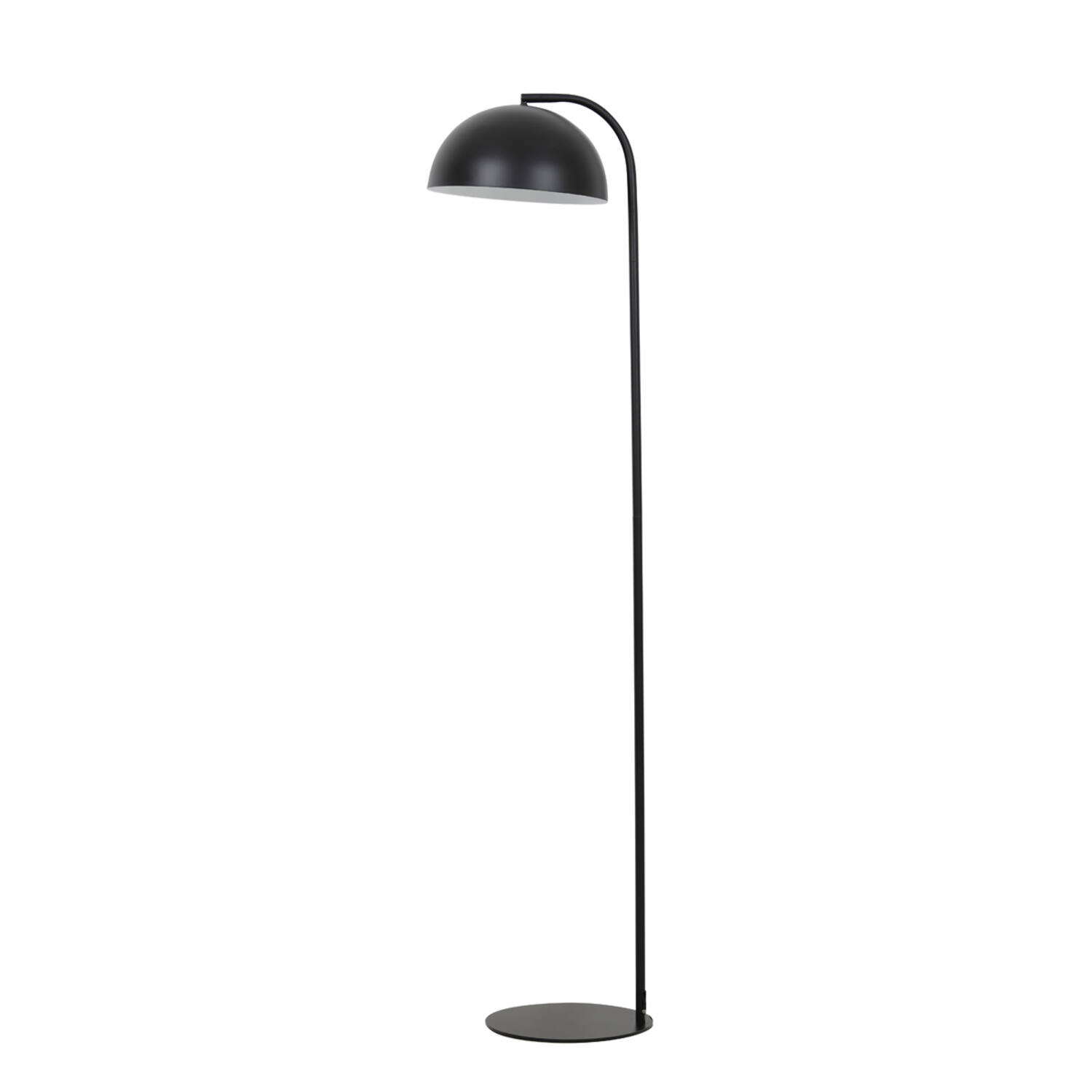 Vloerlamp Mette - Mat Zwart Light & Living Vloerlamp 1858712