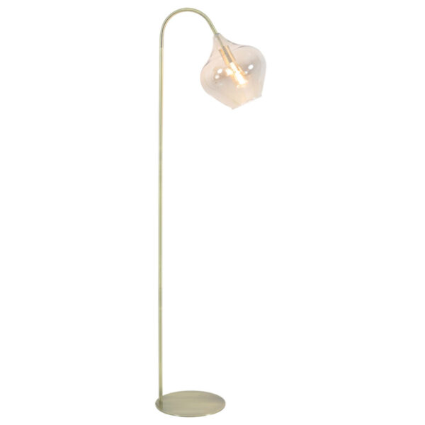 Vloerlamp Rakel - Antiek Brons+smoke Light & Living Vloerlamp 1851565