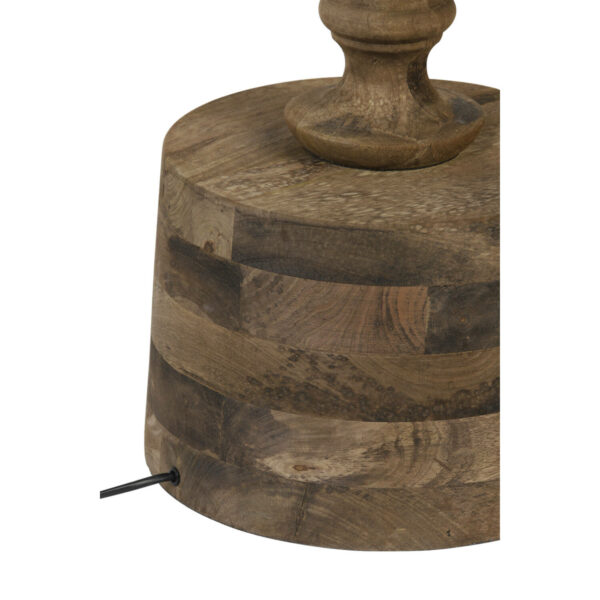 Vloerlamp Ronin - Hout Donker Bruin Light & Living Vloerlamp 8212383