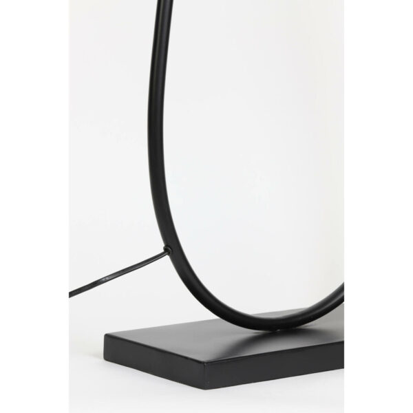 Vloerlamp Tamsu - Mat Zwart Light & Living Vloerlamp 8213612