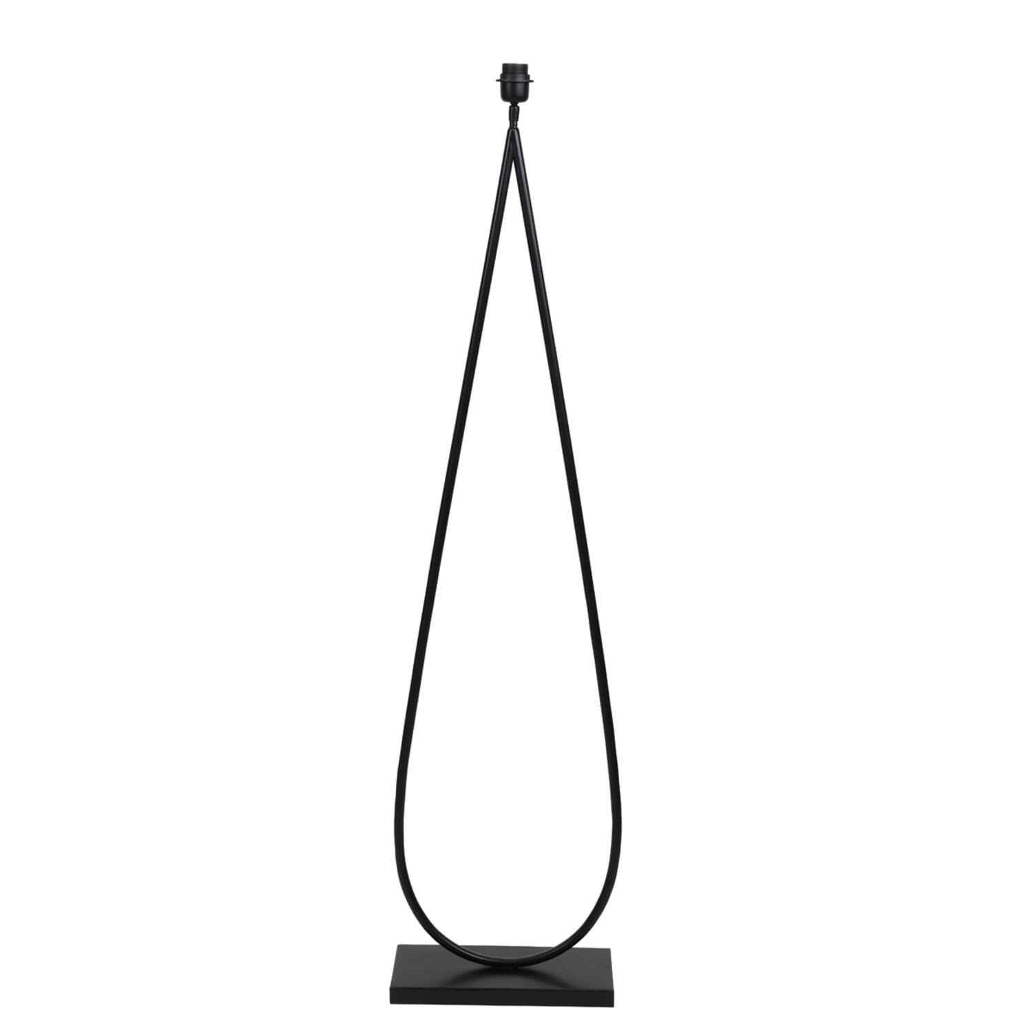 Vloerlamp Tamsu - Mat Zwart Light & Living Vloerlamp 8213612