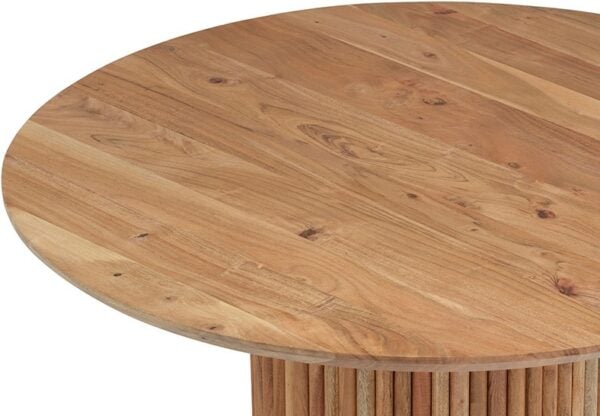 Salontafel Ø60, Acacia Naturale - Congo Table Collection Nijwie Bijzettafel CON.CT.0027