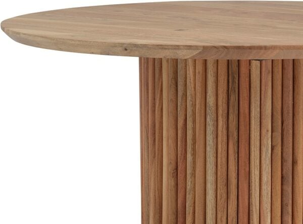 Salontafel Ø60, Acacia Naturale - Congo Table Collection Nijwie Bijzettafel CON.CT.0027