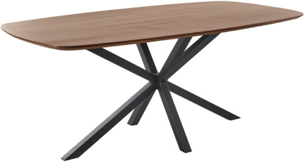 Profijt Meubel Eettafel Maverna deens ovaal 190x100 Bruin|Naturel Eettafel