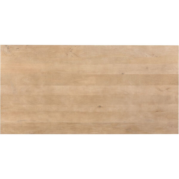 Pronto Wonen Eettafel Piastra 160x90 cm rechthoekig Bruin|Naturel Eettafel