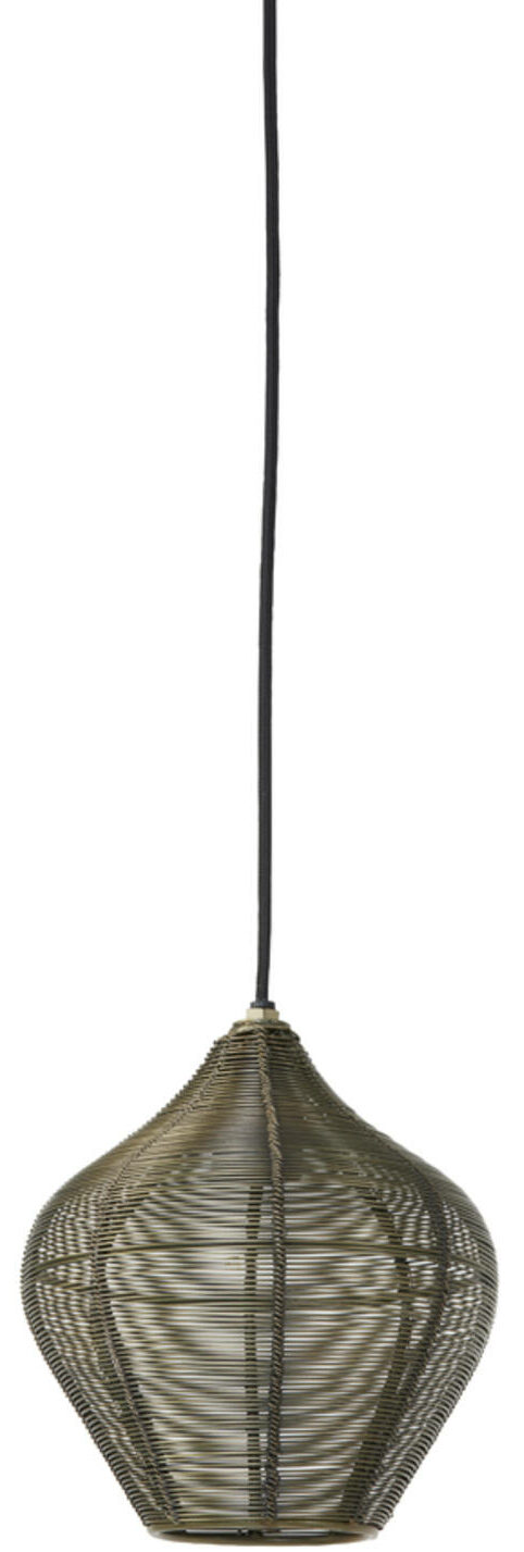 Hanglamp Alvaro - Antiek Brons Light & Living Hanglamp 2947818