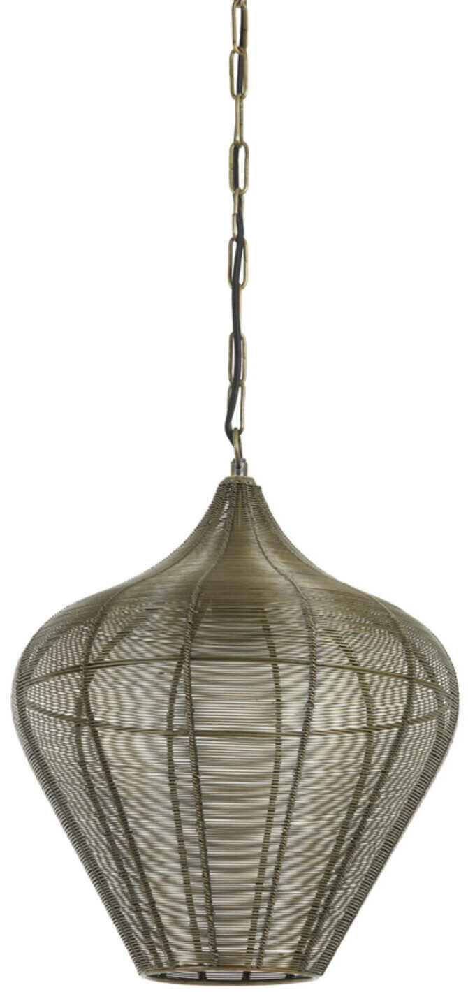 Hanglamp Alvaro - Antiek Brons Light & Living Hanglamp 2948018
