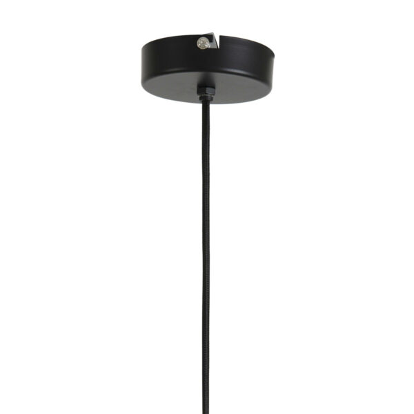 Hanglamp Alvaro - Mat Zwart Light & Living Hanglamp 2948012